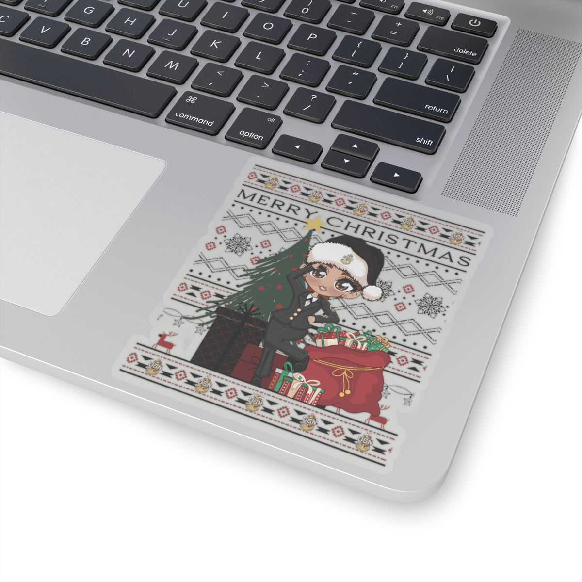 Christmas  Blues V6 Stickers