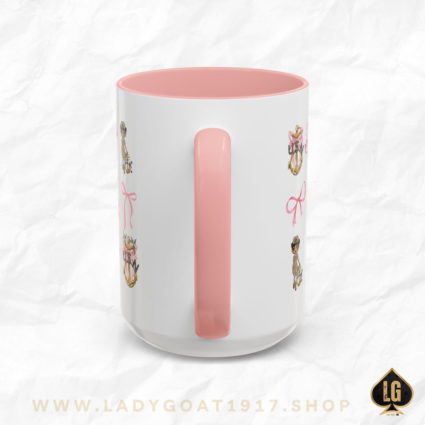 Lady Goat Coquette V1  Accent Coffee Mug 15oz