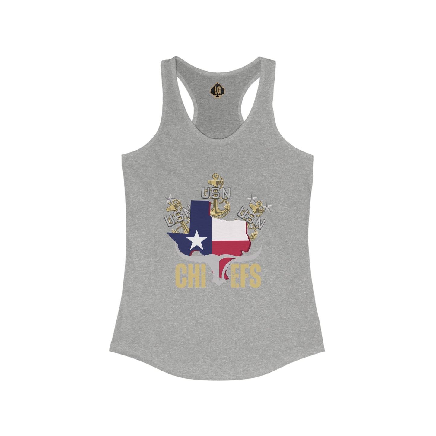 Texas Goats Women's Ideal Racerback Tank