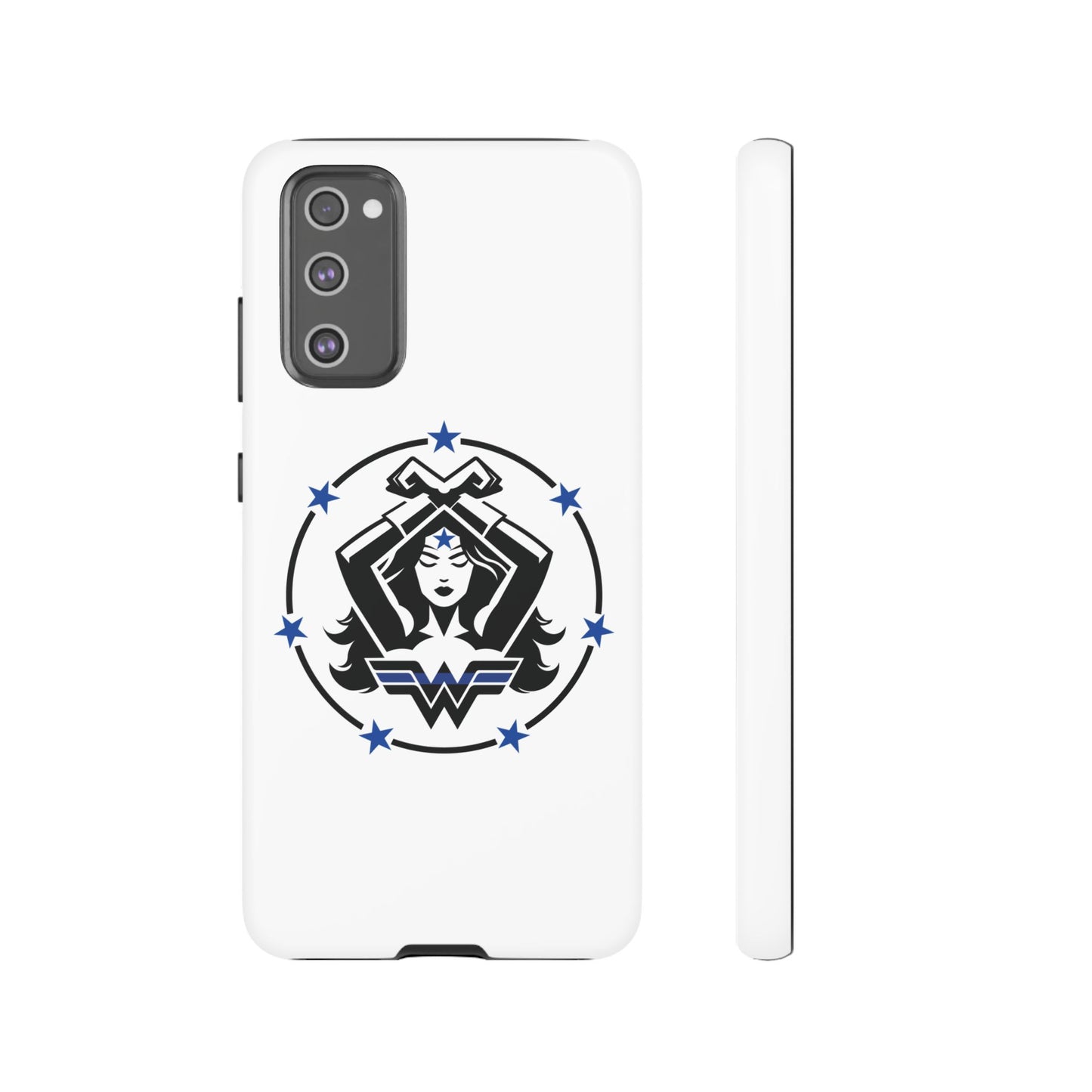 WW Blue Line Tough Phone Case V2