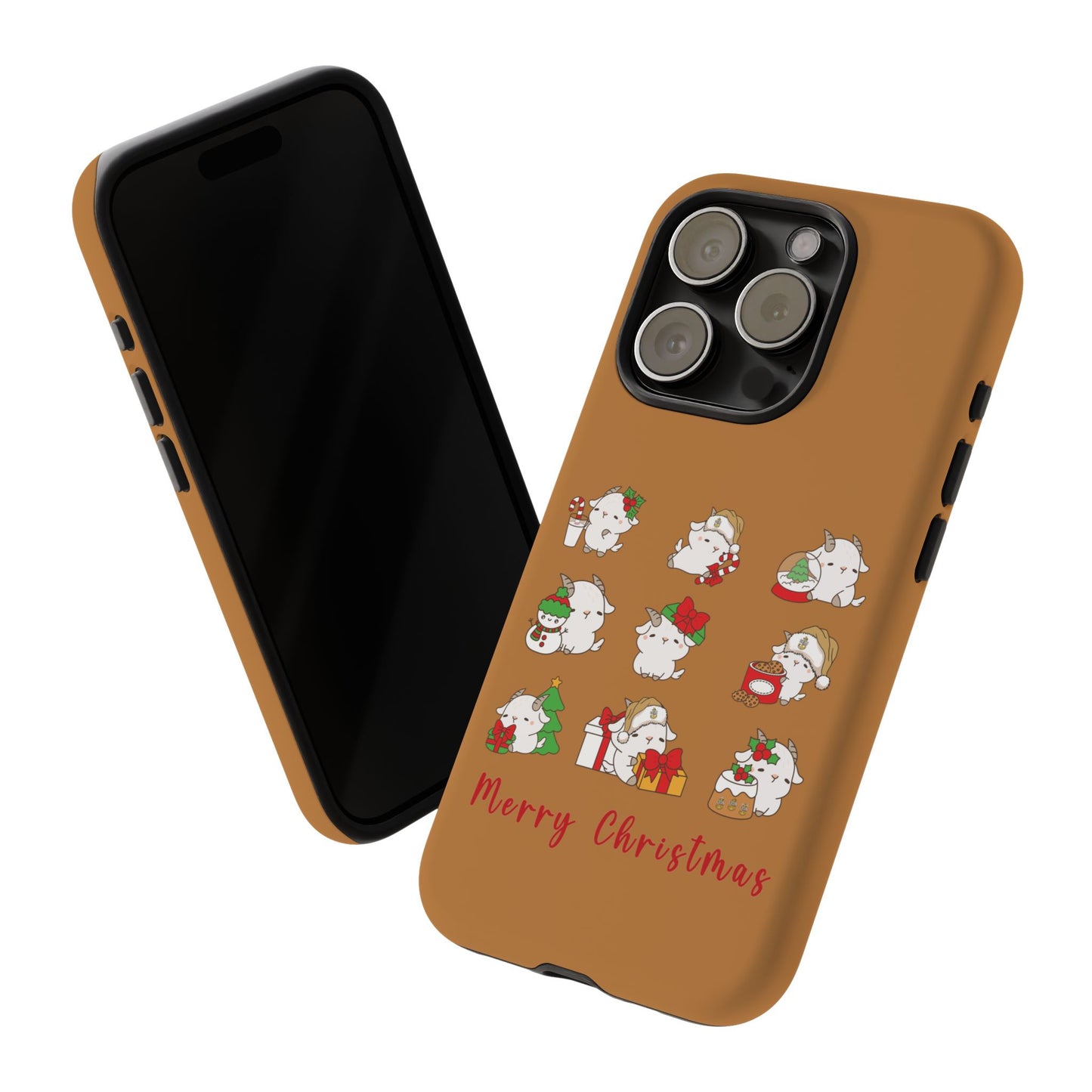 Hello Goat Christmas V1 Tough Phone Case