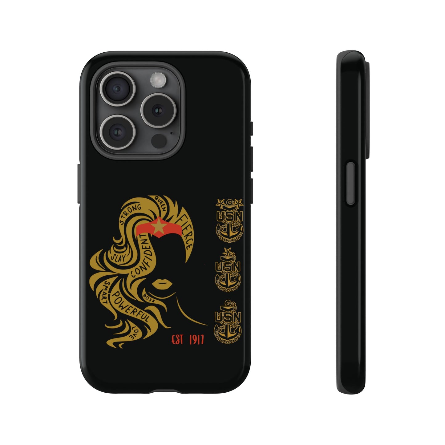 WW OG Long Hair Gold Phone Case