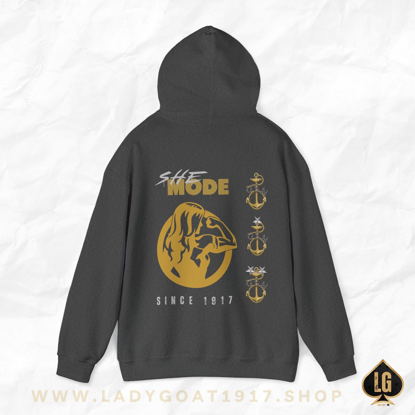 She Mode Unisex Hoodie