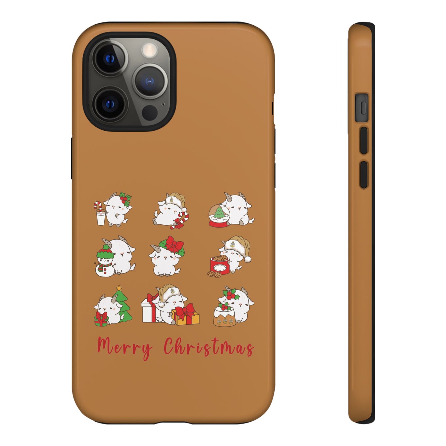 Hello Goat Christmas V1 Tough Phone Case