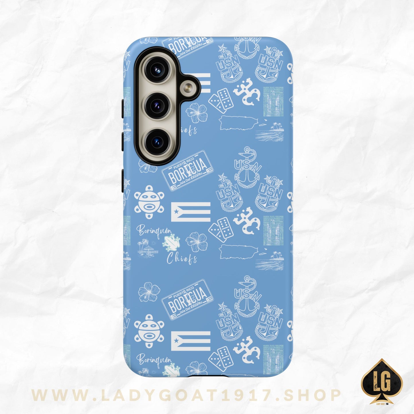 Azul Clarita Phone Case