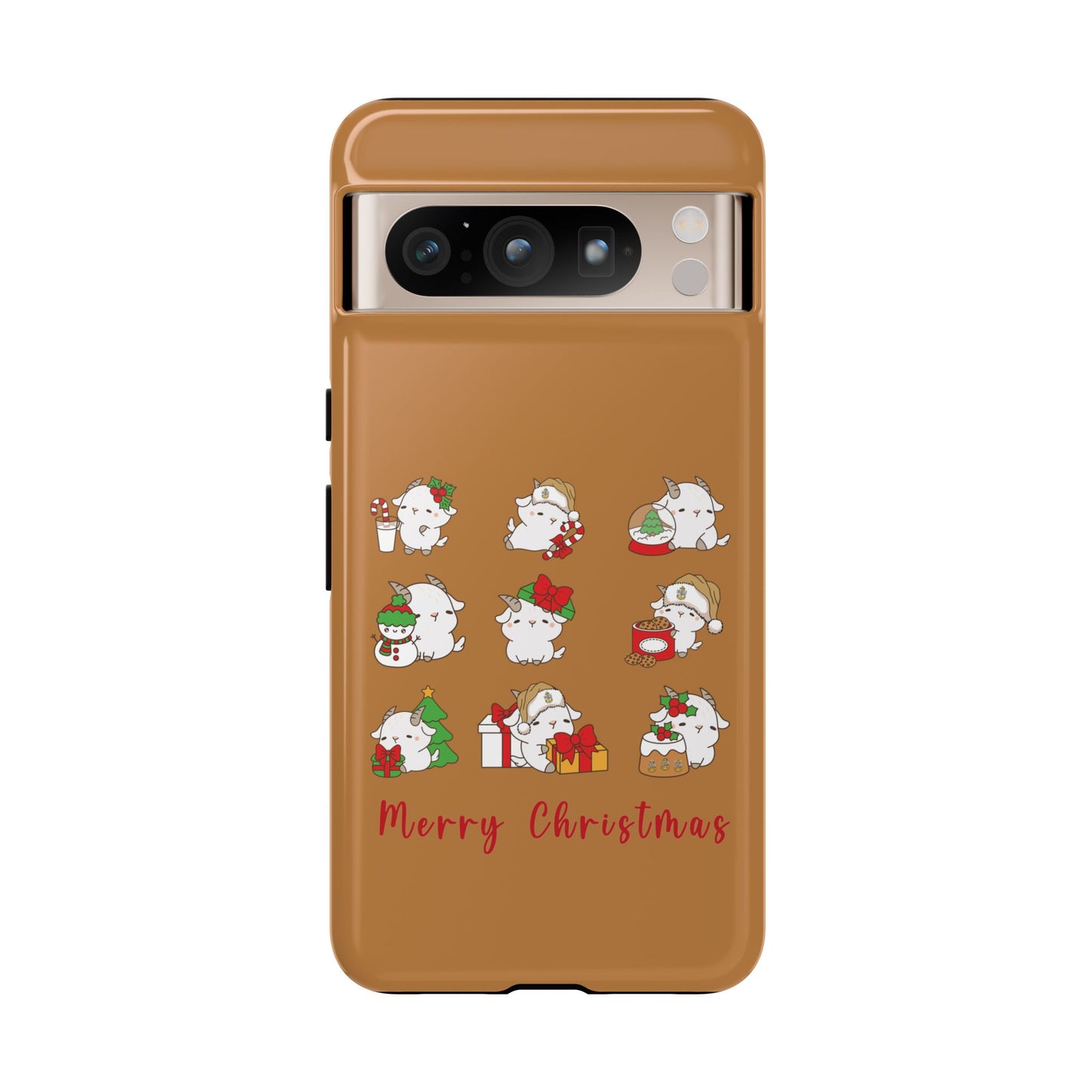 Hello Goat Christmas V1 Tough Phone Case
