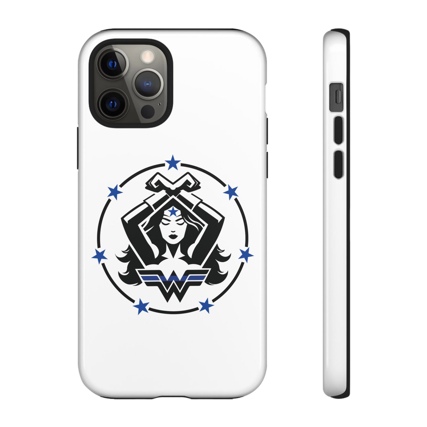 WW Blue Line Tough Phone Case V2