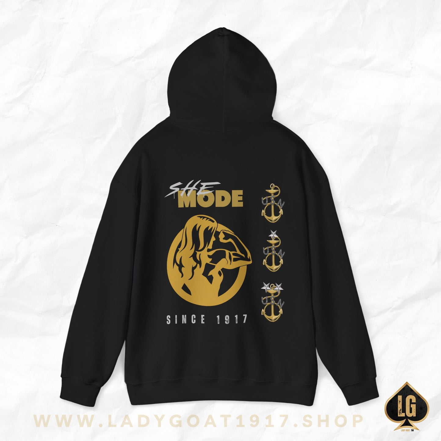 She Mode Unisex Hoodie