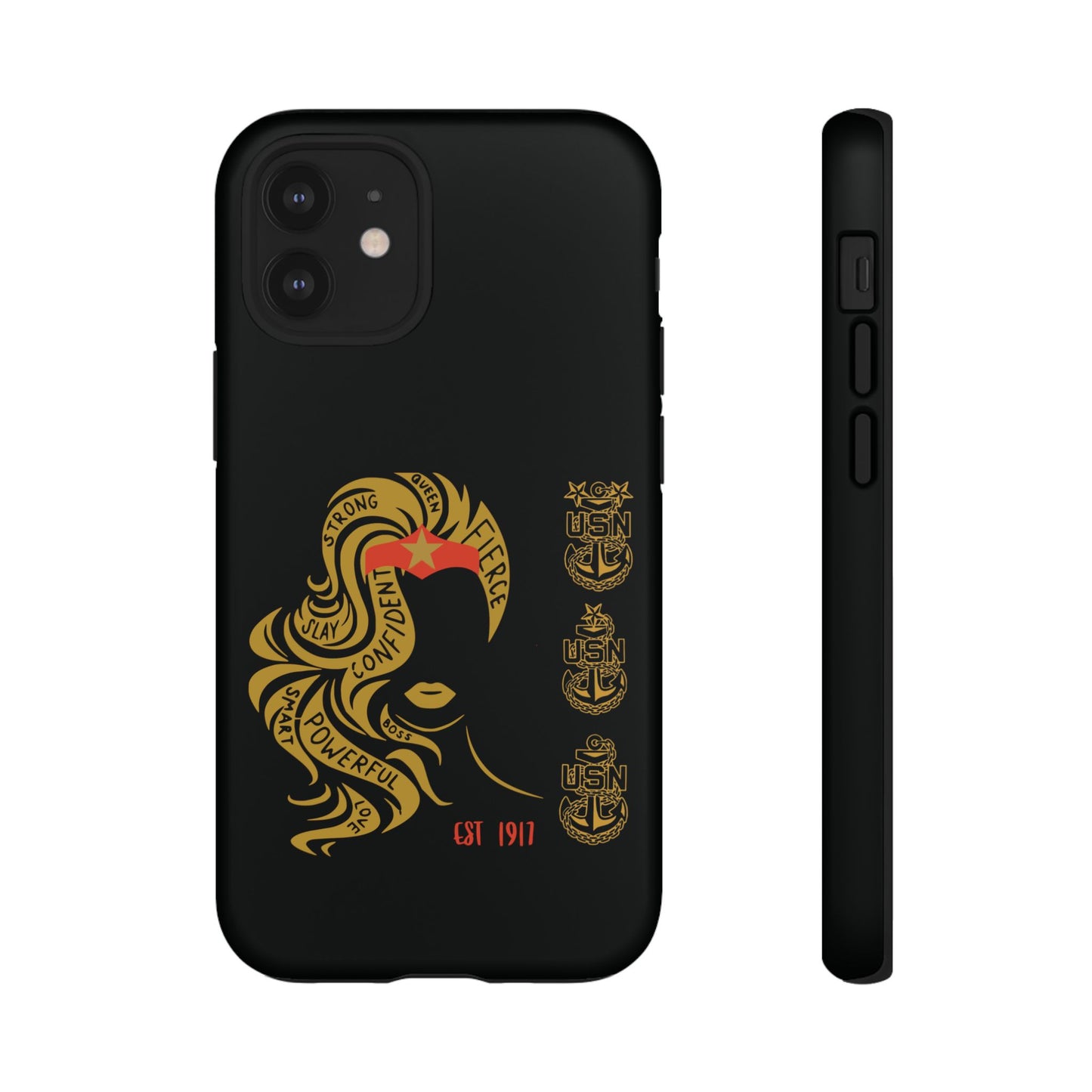 WW OG Long Hair Gold Phone Case
