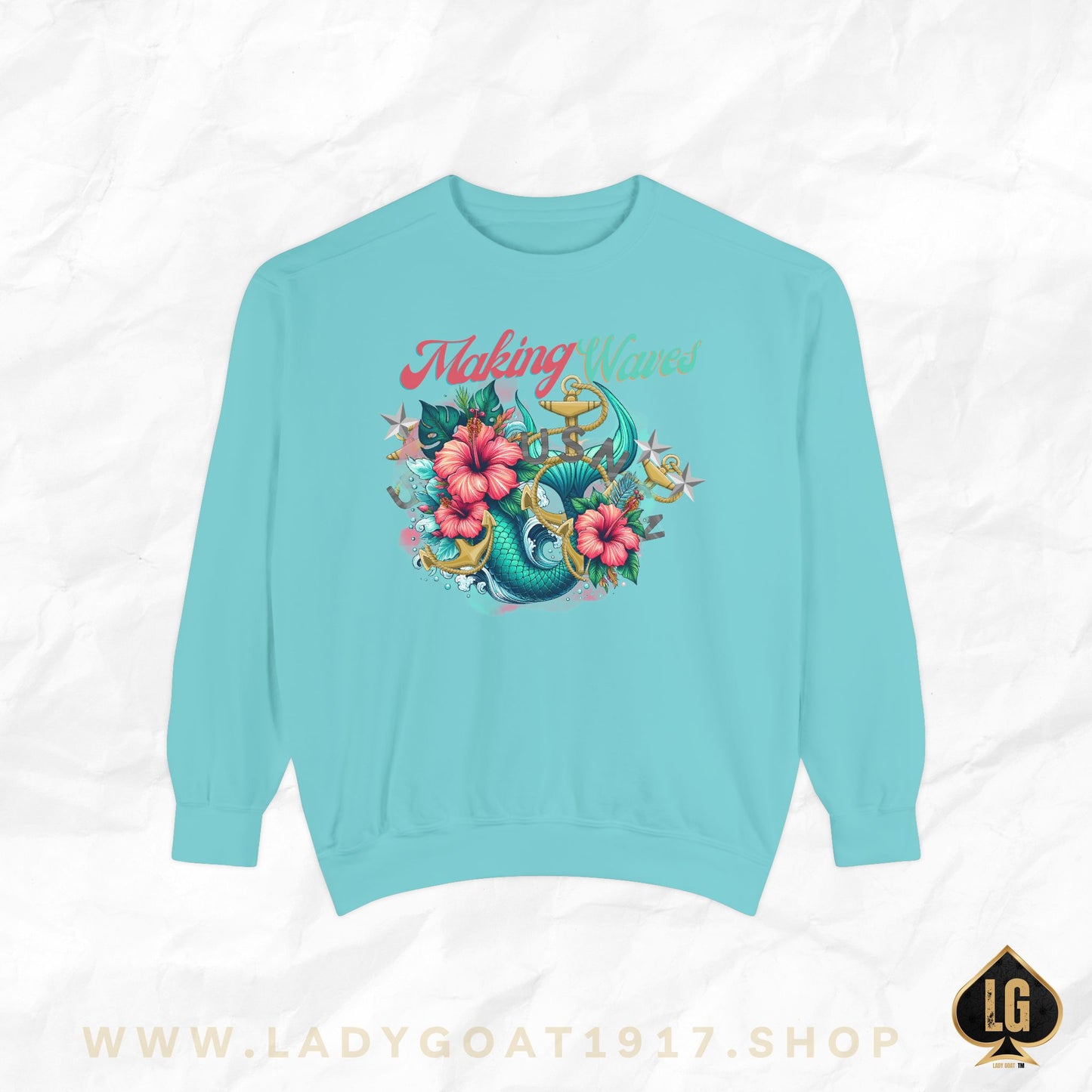 Making Waves V1 Premium Unisex Relaxed Fit Sweatshirt