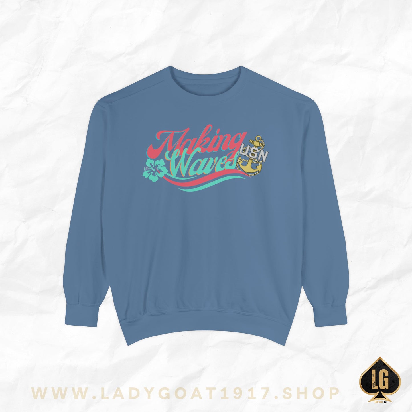 Making Waves Premium Unisex Relaxed Fit Sweatshirt
