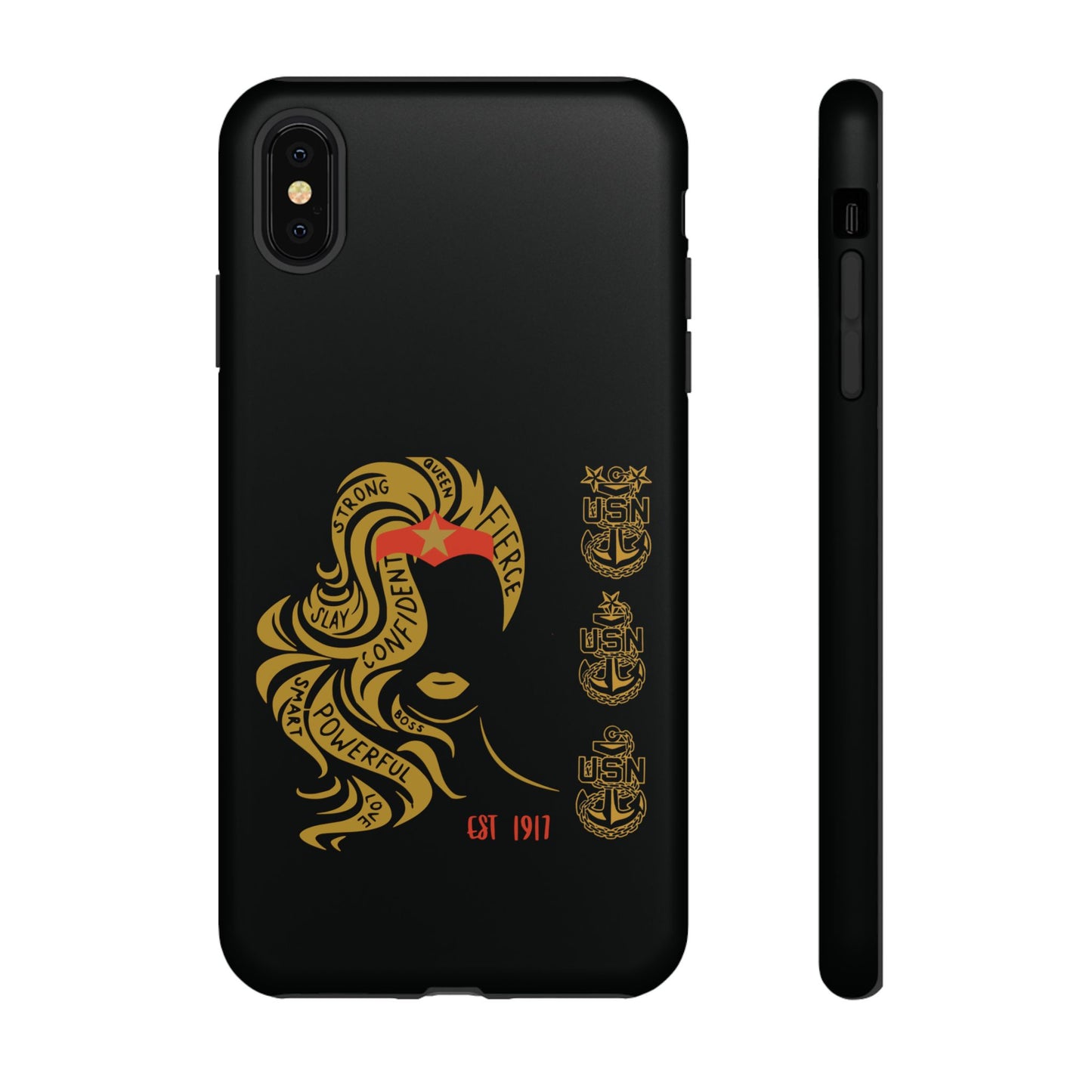 WW OG Long Hair Gold Phone Case