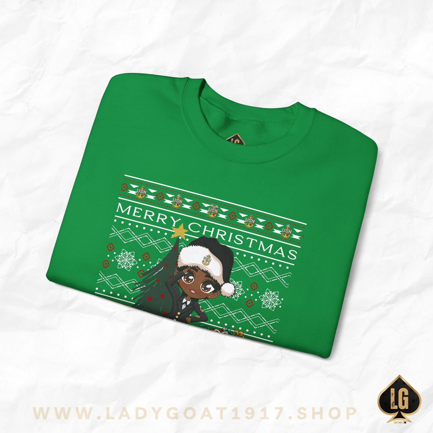 Christmas Blues V2 Crewneck Sweater