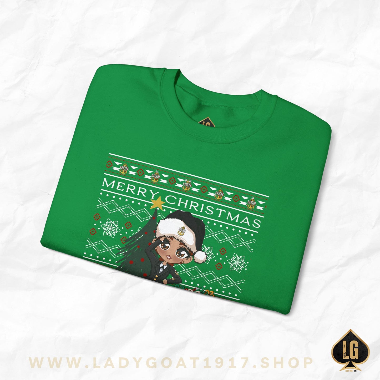 Christmas Blues V6 Crewneck Sweater