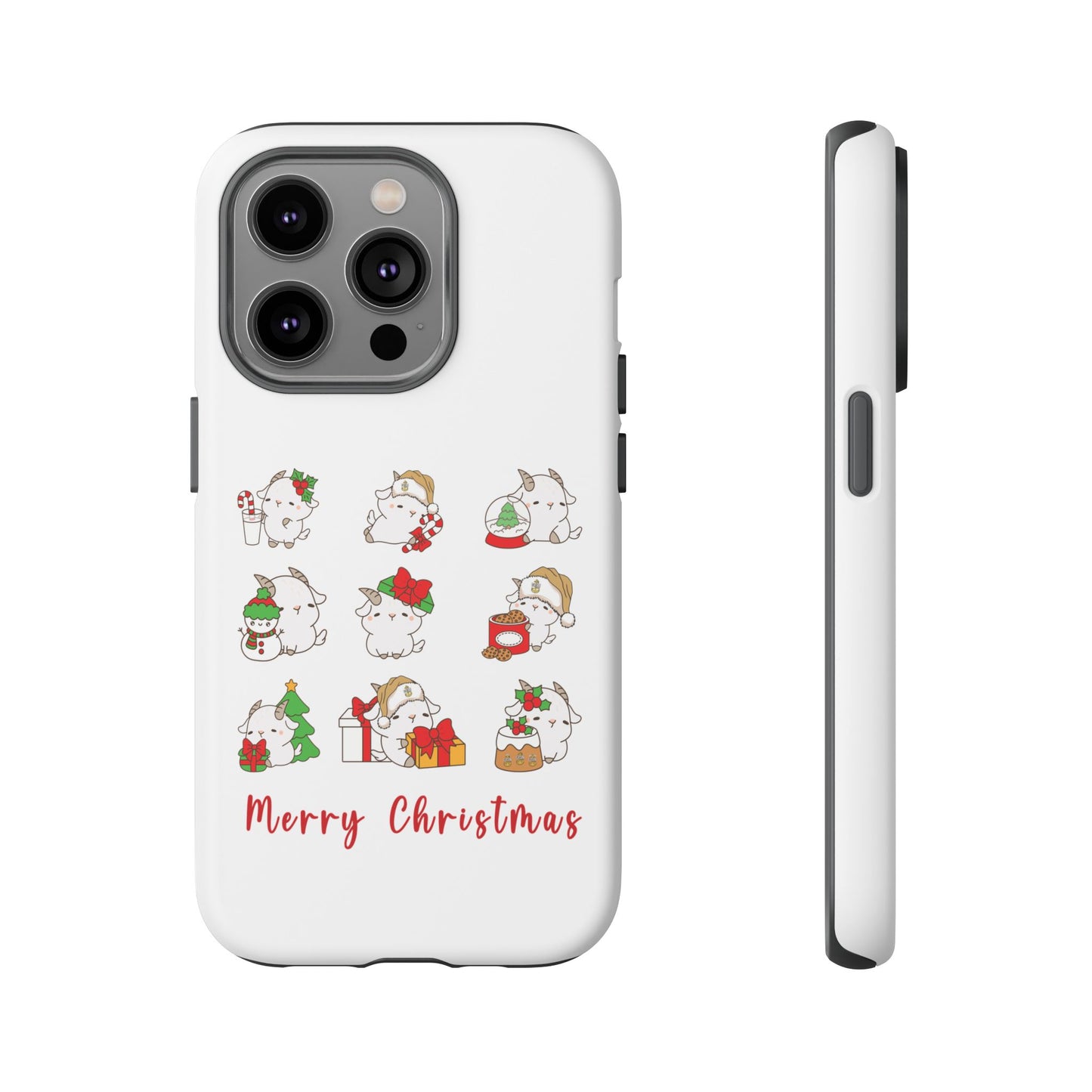 Hello Goat Christmas V3Tough Phone Case