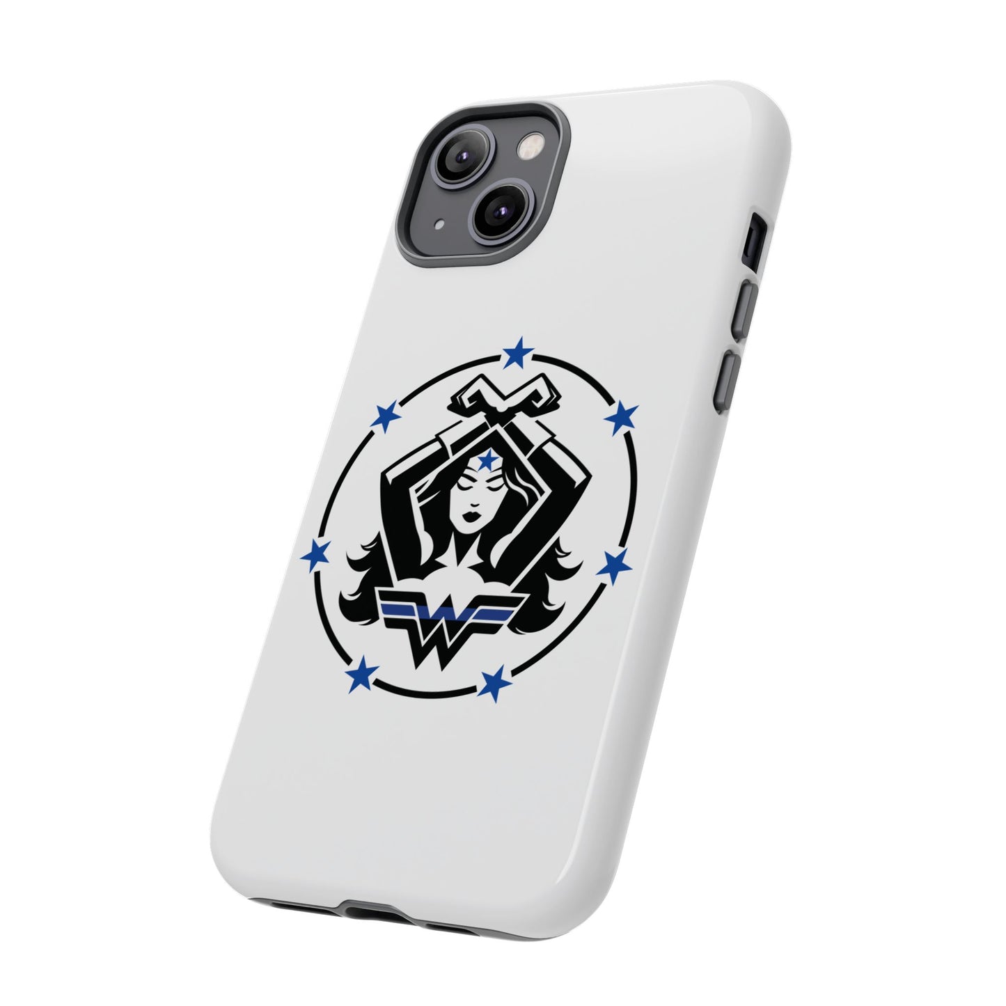 WW Blue Line Tough Phone Case V2