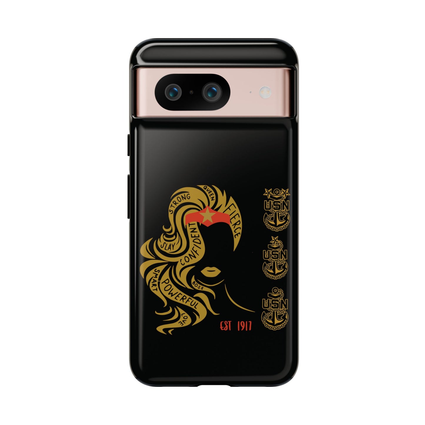 WW OG Long Hair Gold Phone Case