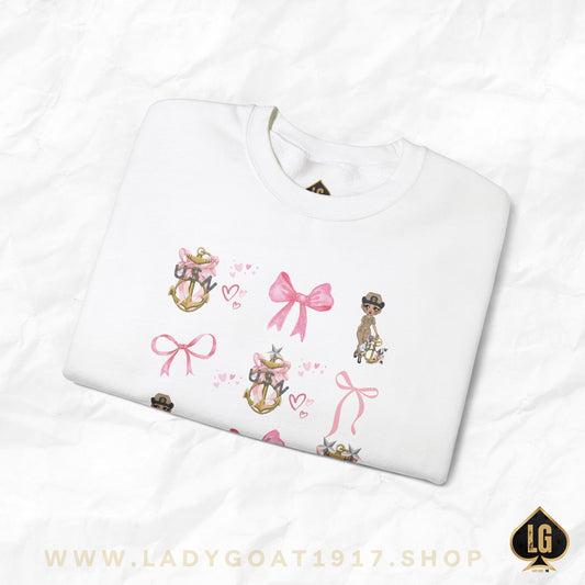 Lady Goat Coquette V9 Crewneck Sweater