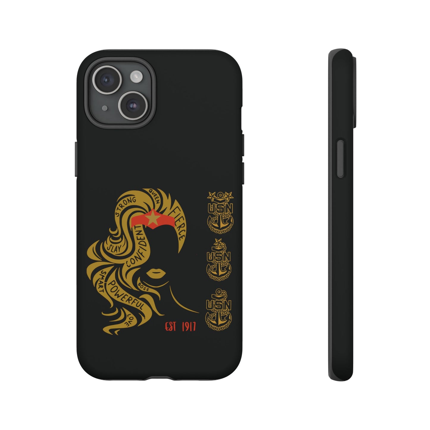WW OG Long Hair Gold Phone Case