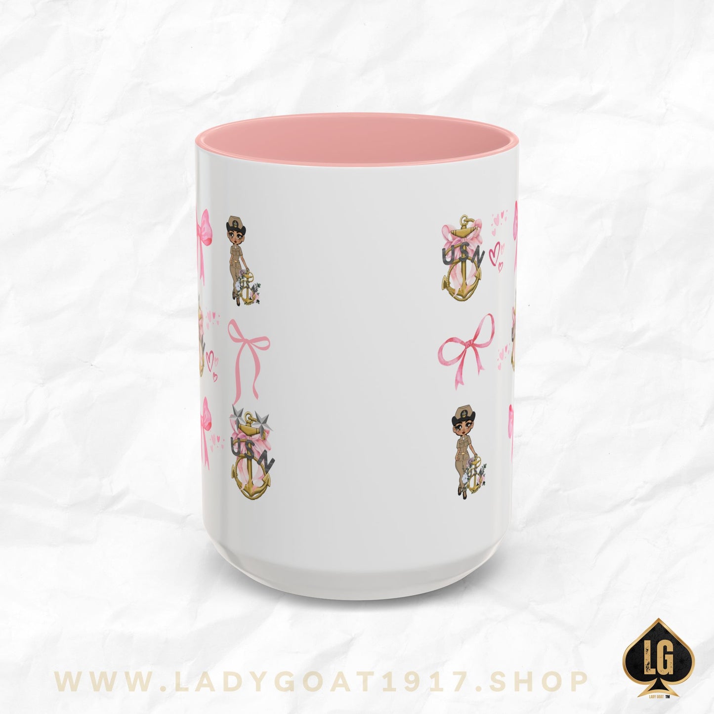 Lady Goat Coquette V1  Accent Coffee Mug 15oz