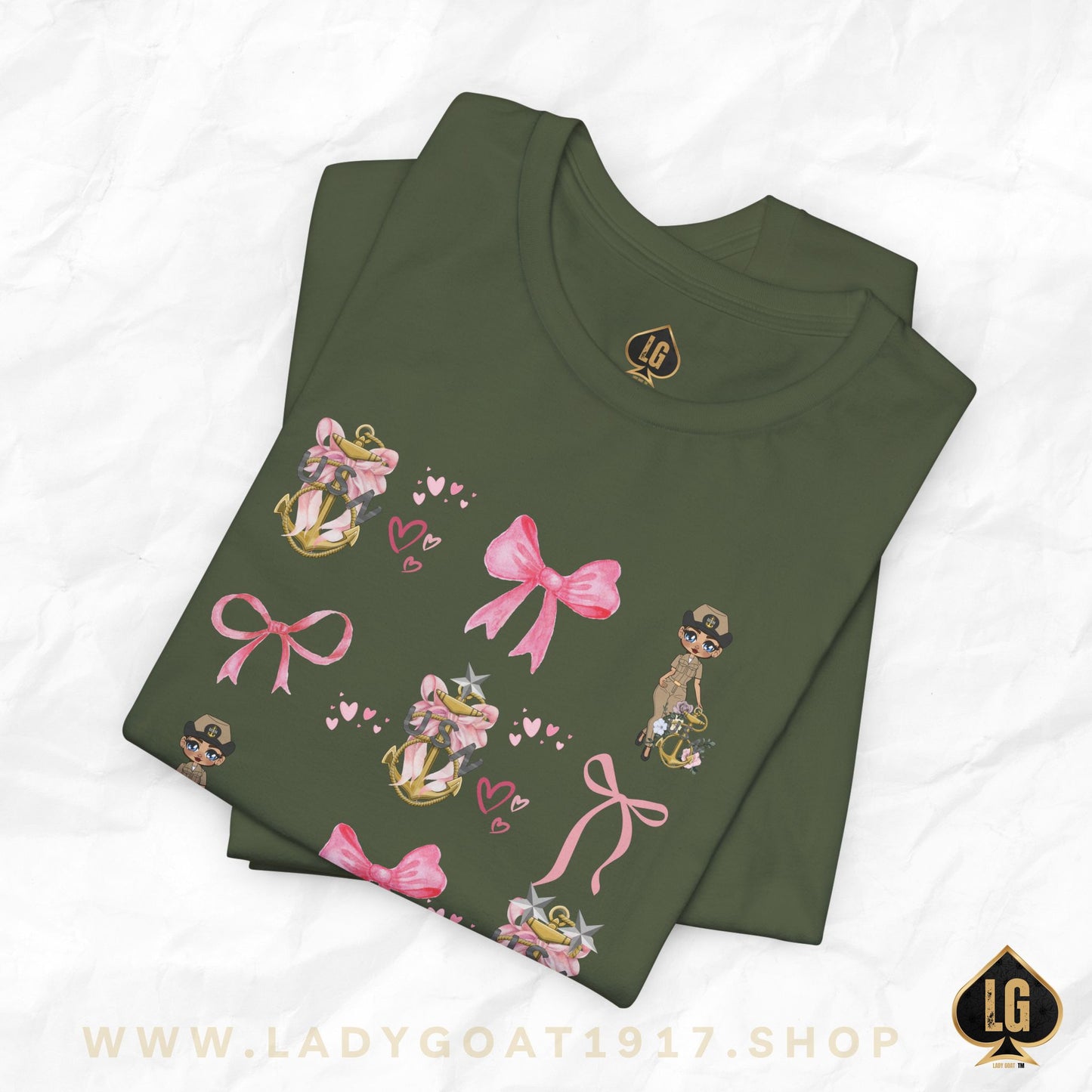 Lady Goat Coquette V5 Unisex Tee