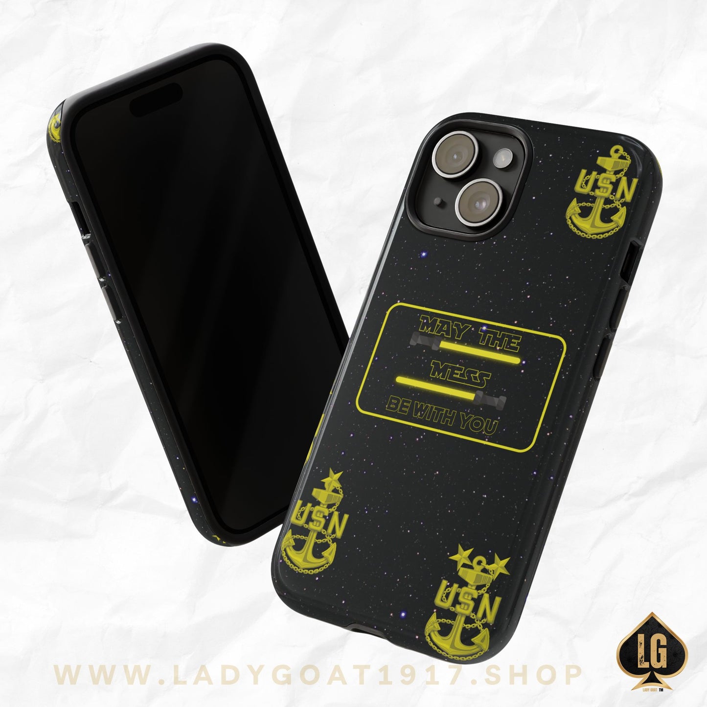 May The Mess Be With You !  Phone Case