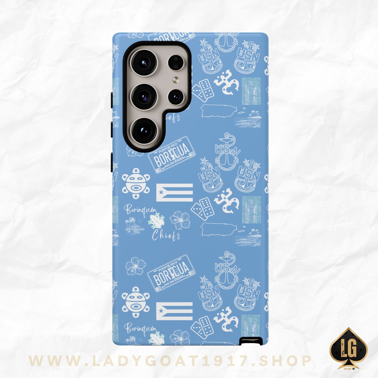 Azul Clarita Phone Case