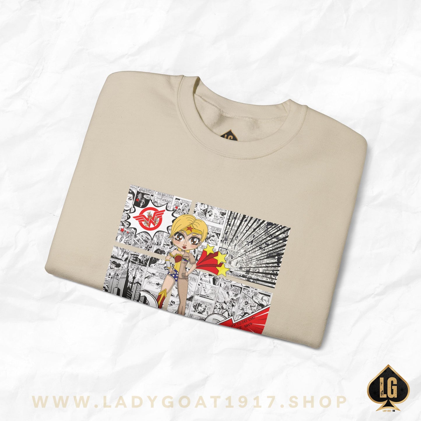 News Flash Comic V5 Crewneck Sweater