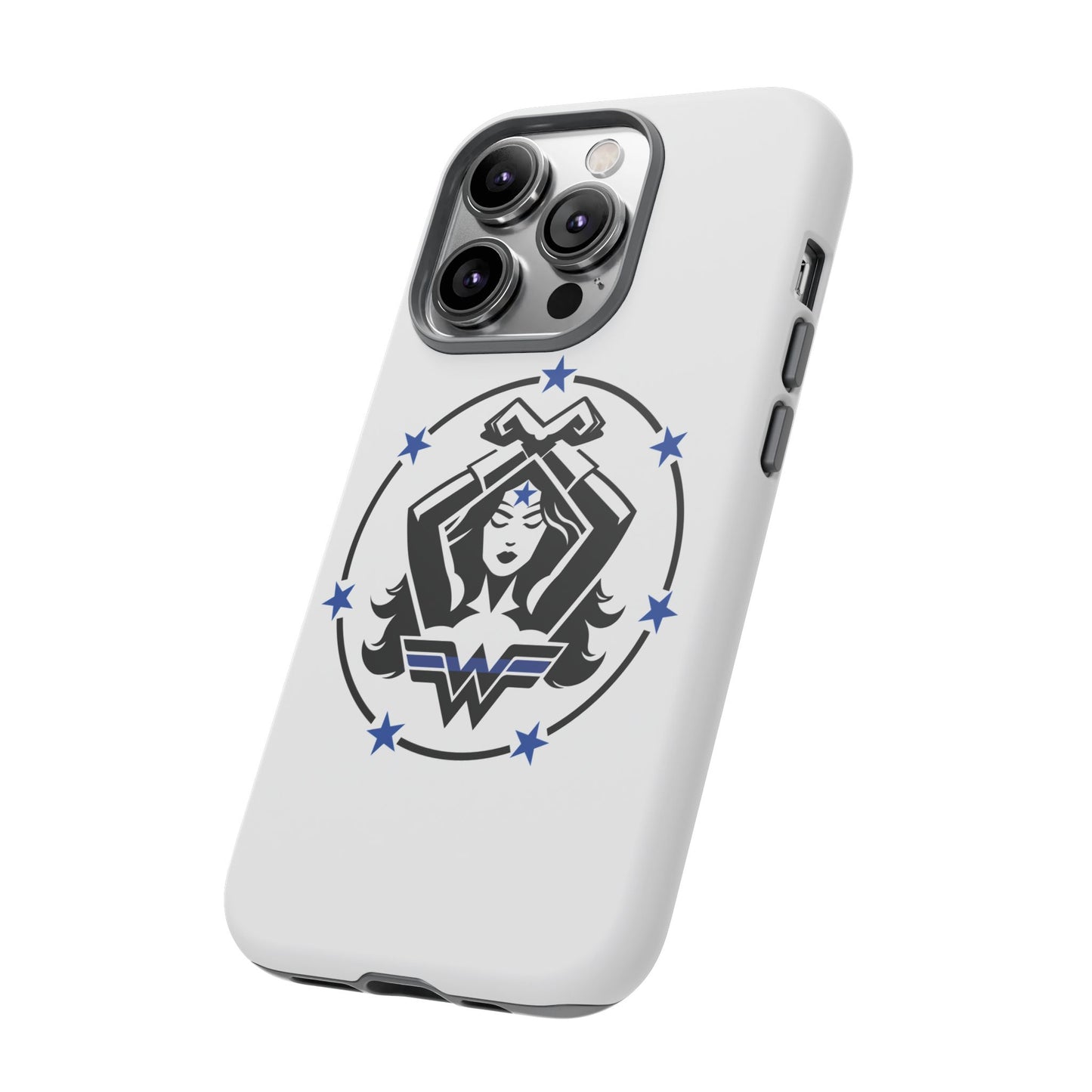 WW Blue Line Tough Phone Case V2