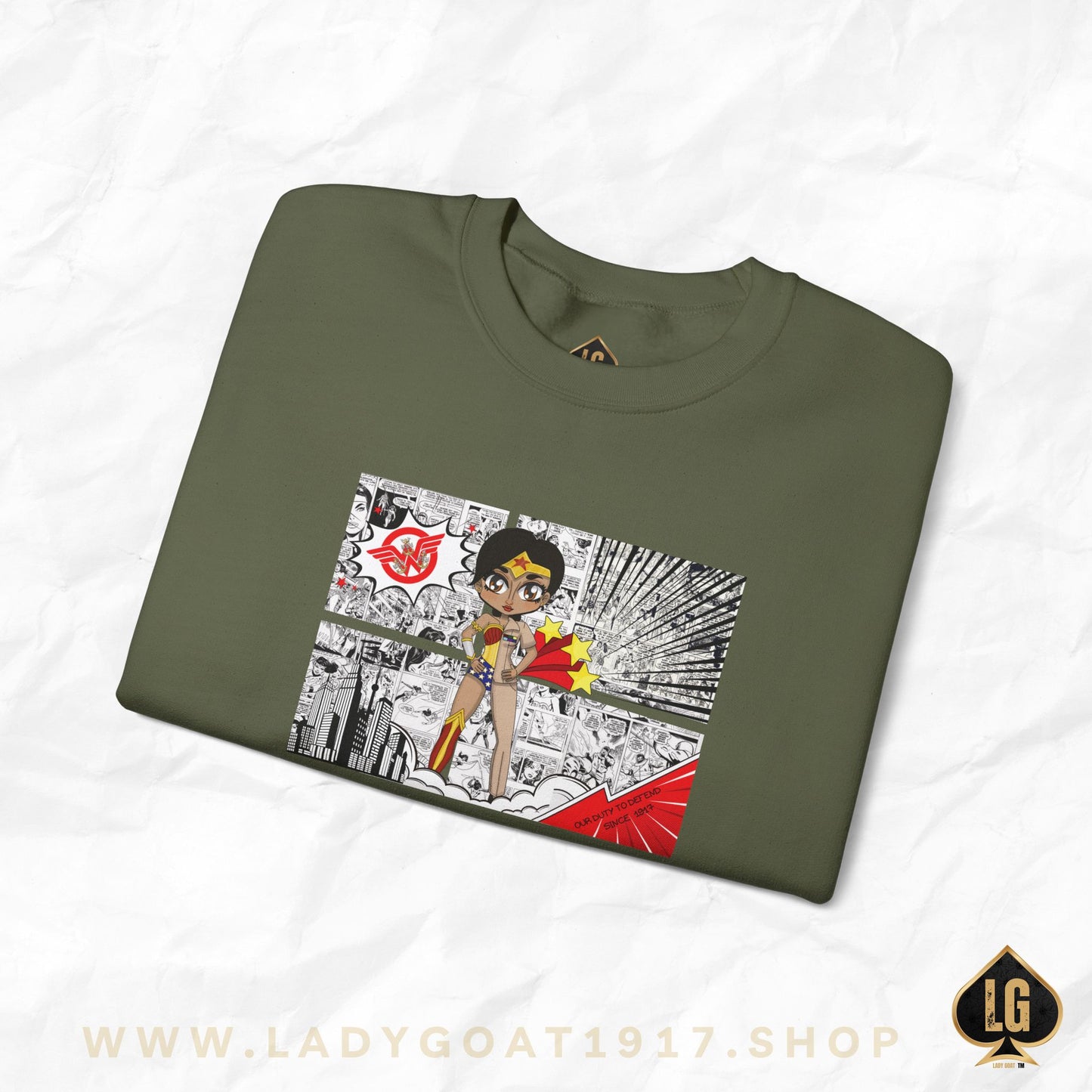 News Flash Comic V1 Crewneck Sweater