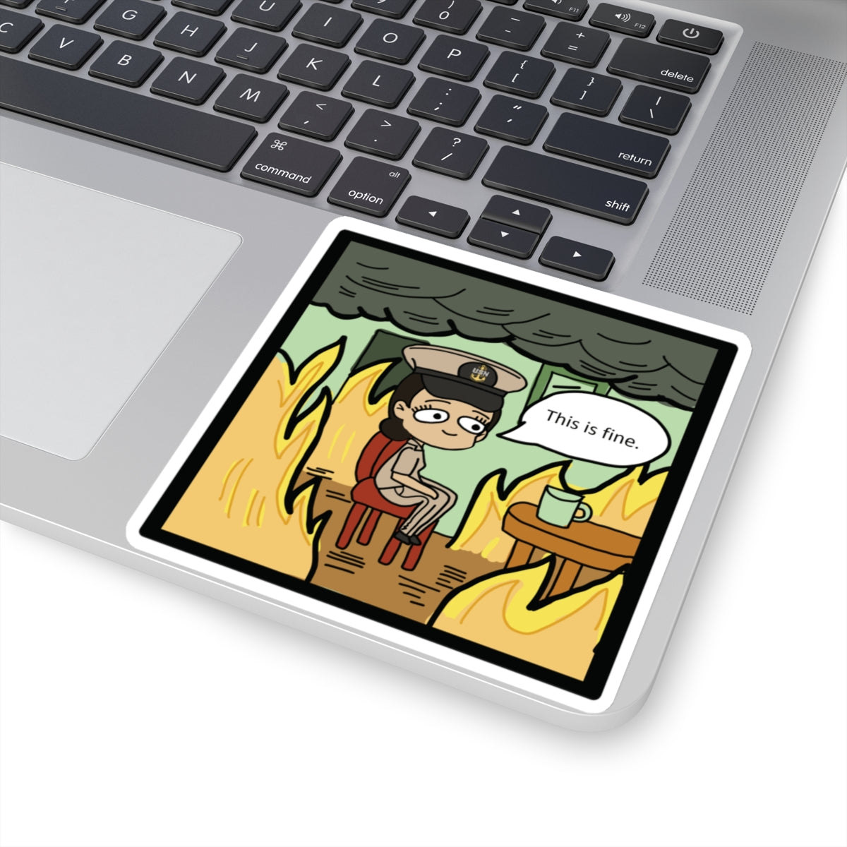 This is Fine ! V4 CPO Stickers