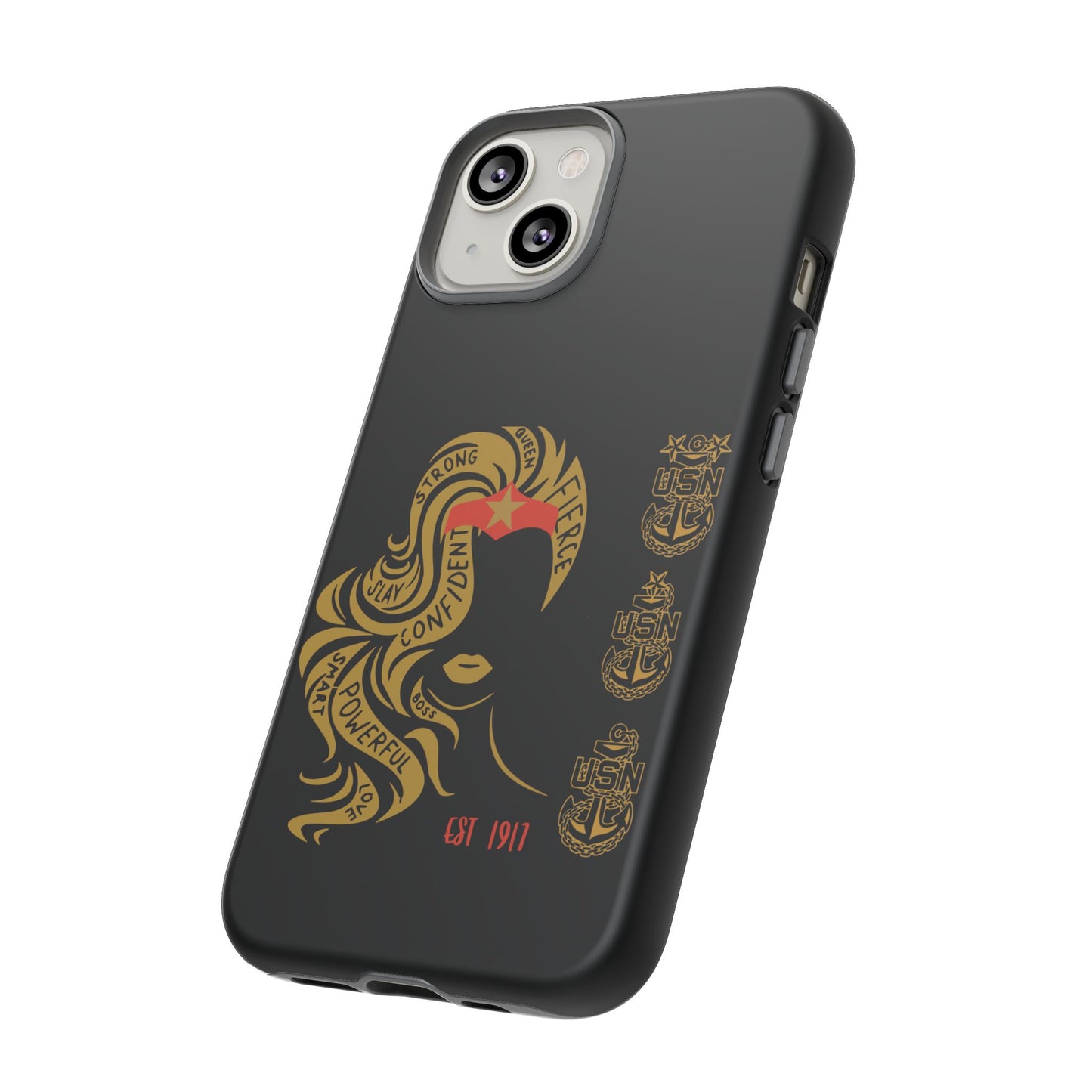 WW OG Long Hair Gold Phone Case