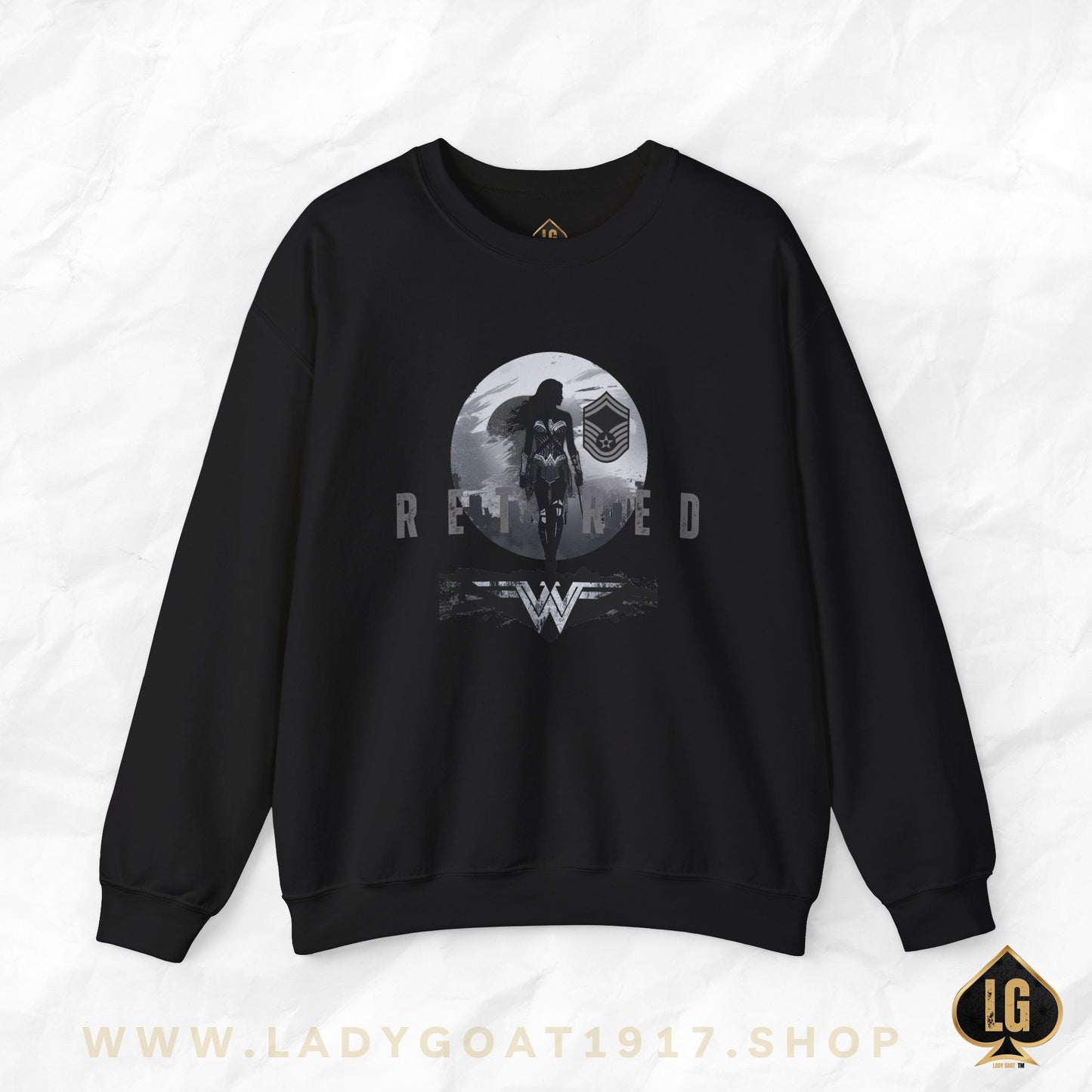 WW Air Force Retired Crewneck Sweater