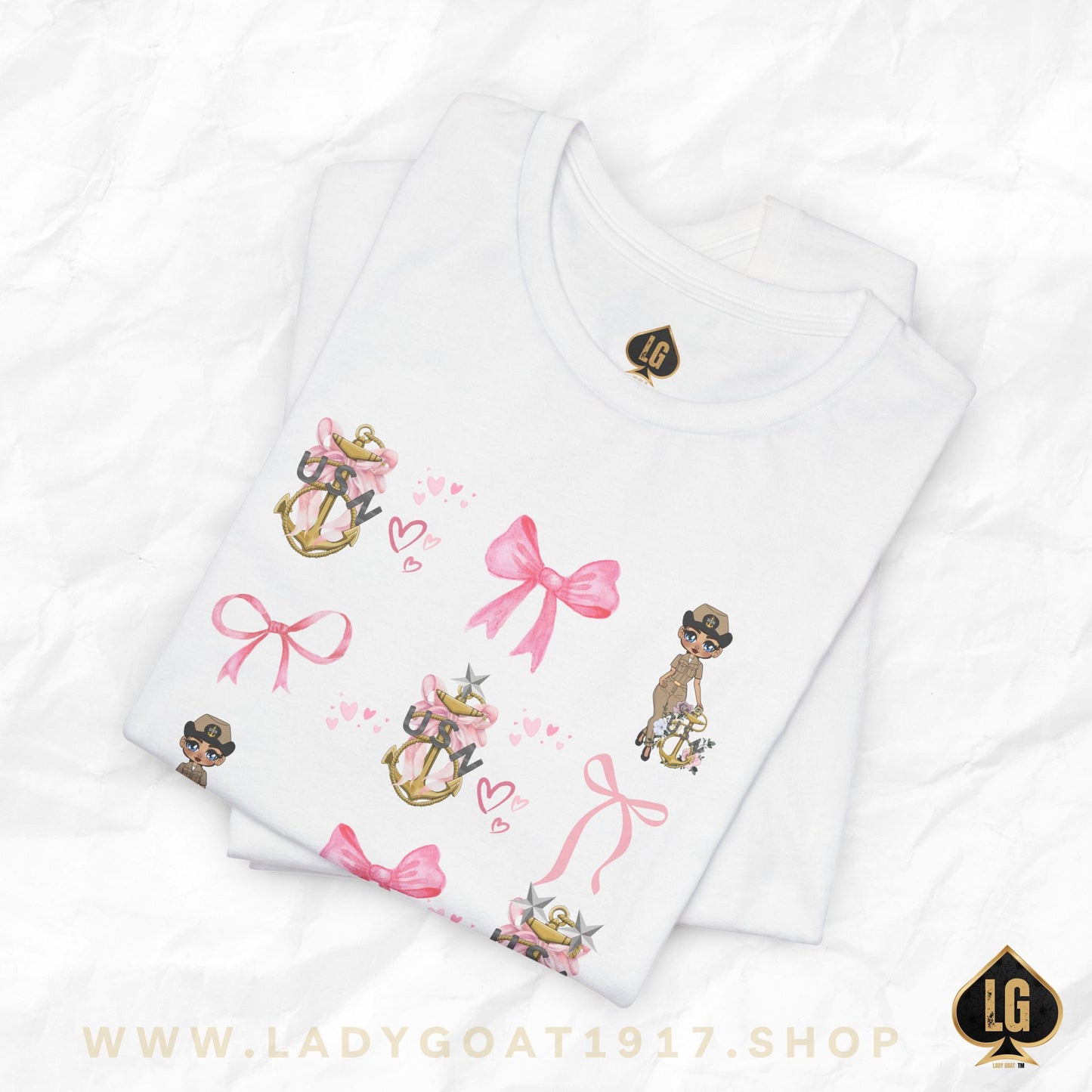 Lady Goat Coquette V5 Unisex Tee