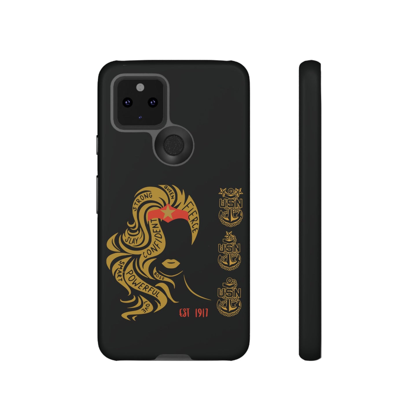 WW OG Long Hair Gold Phone Case