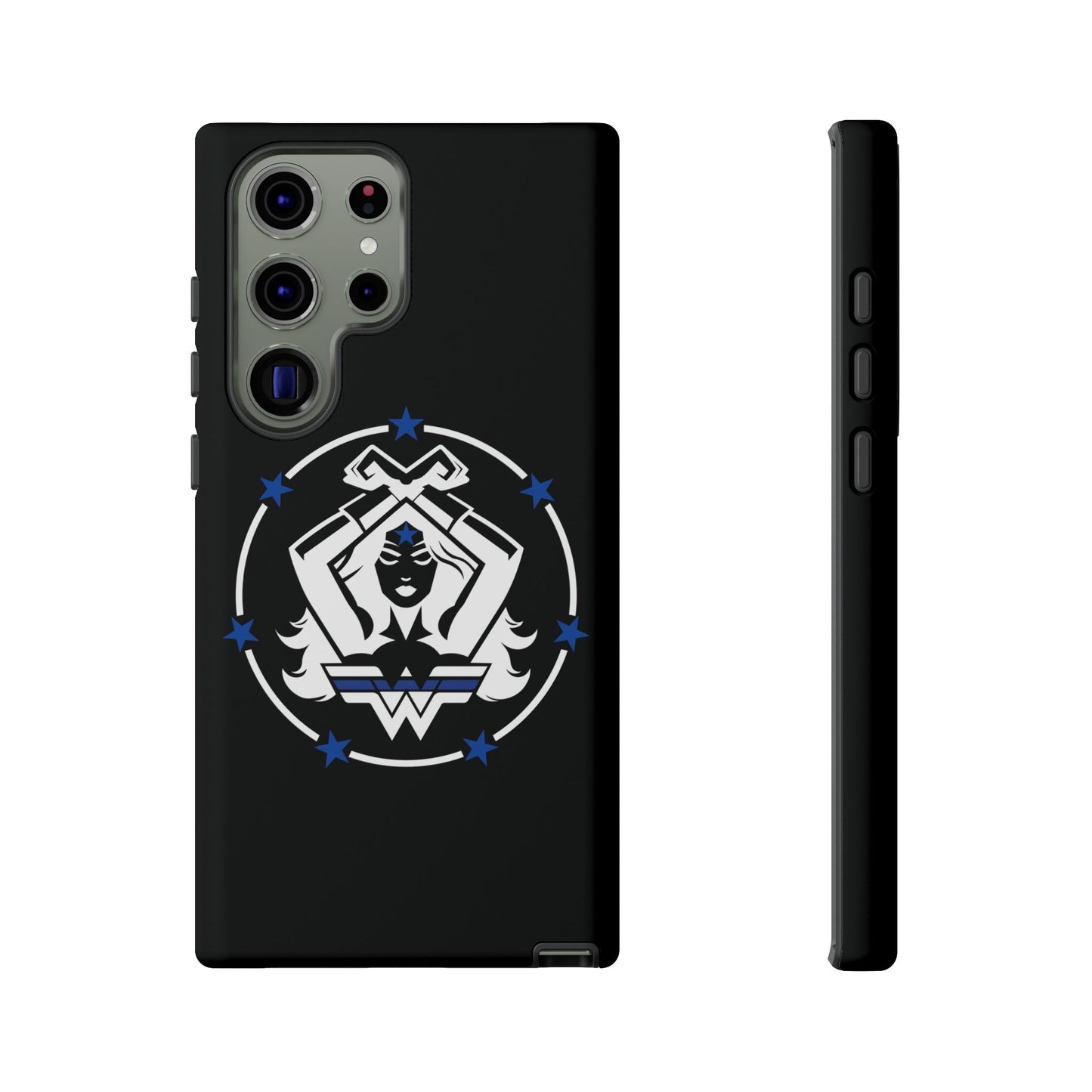 WW Blue Line Tough Phone Case