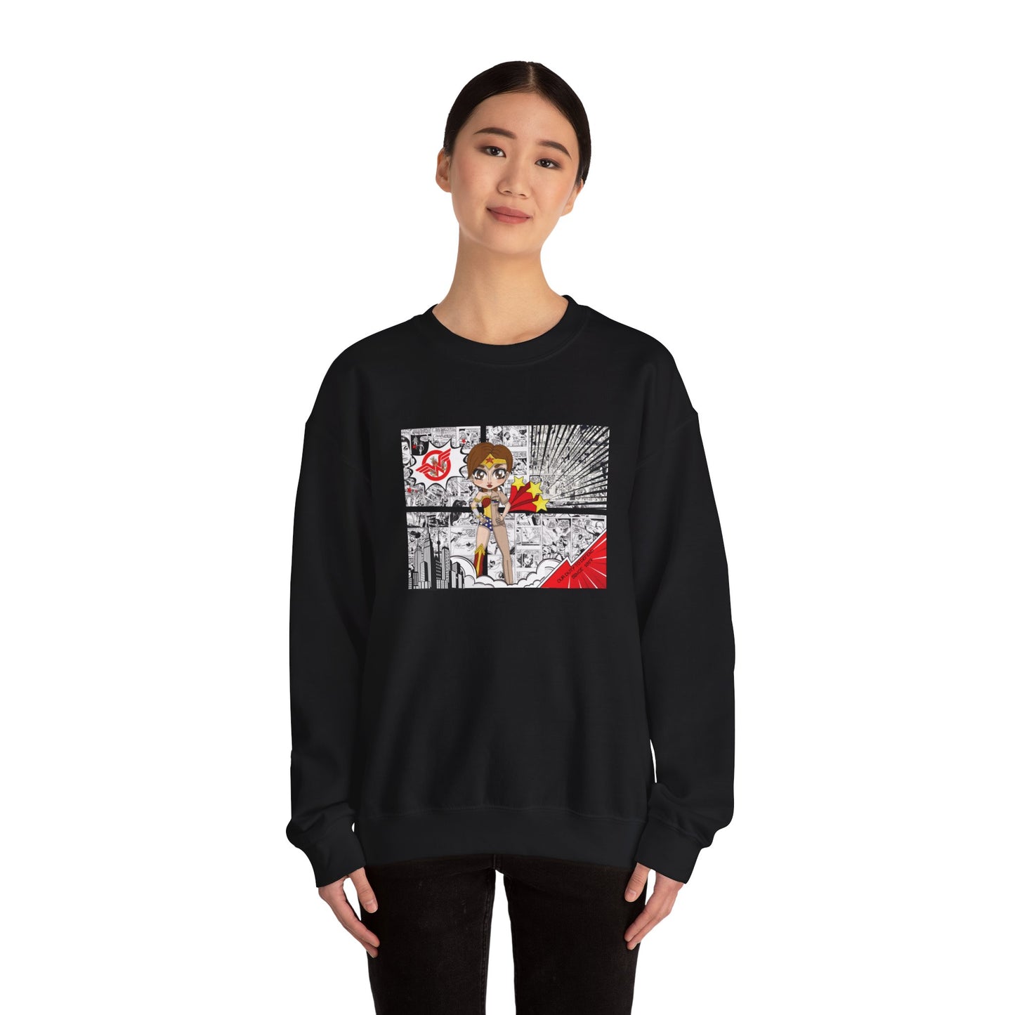 News Flash Comic V4 Crewneck Sweater
