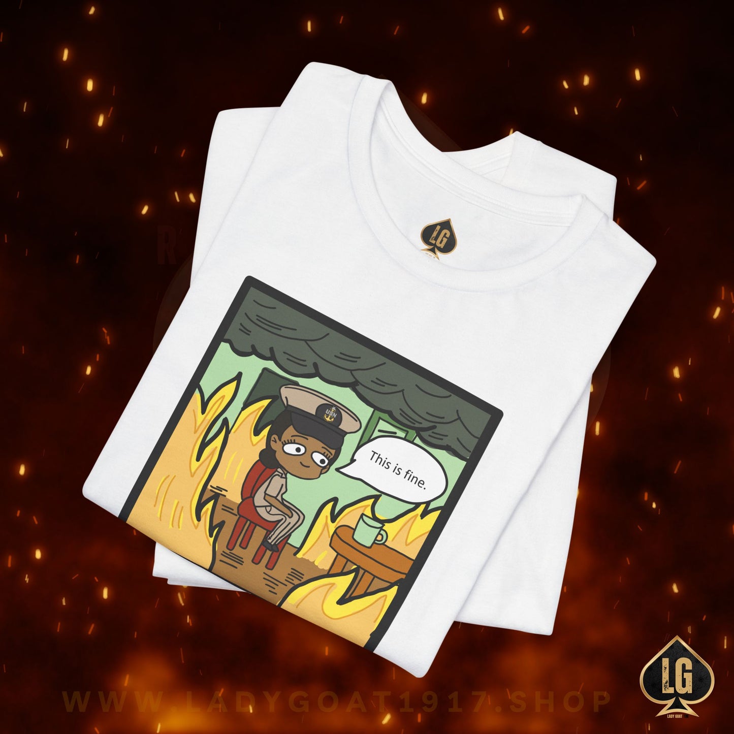 This is Fine ! V5 SCPO Unisex Tee
