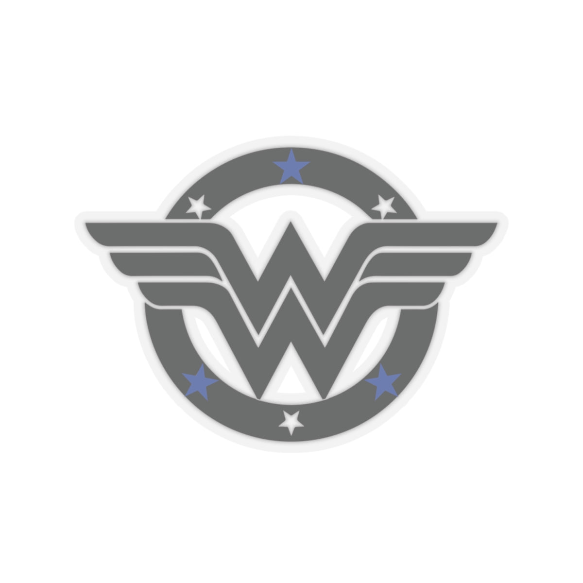 WW Blue Line Sticker V2