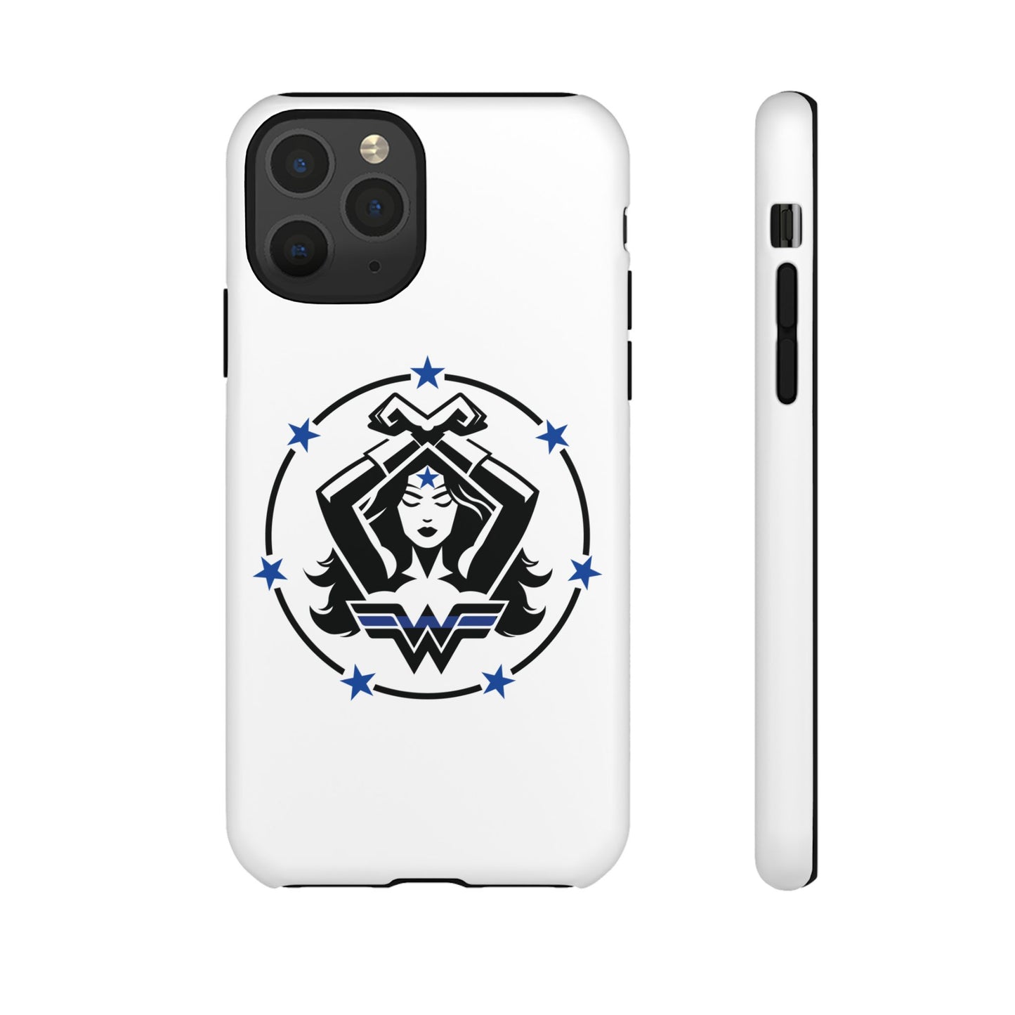 WW Blue Line Tough Phone Case V2