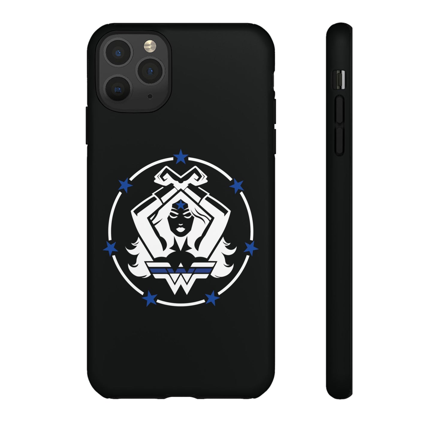 WW Blue Line Tough Phone Case