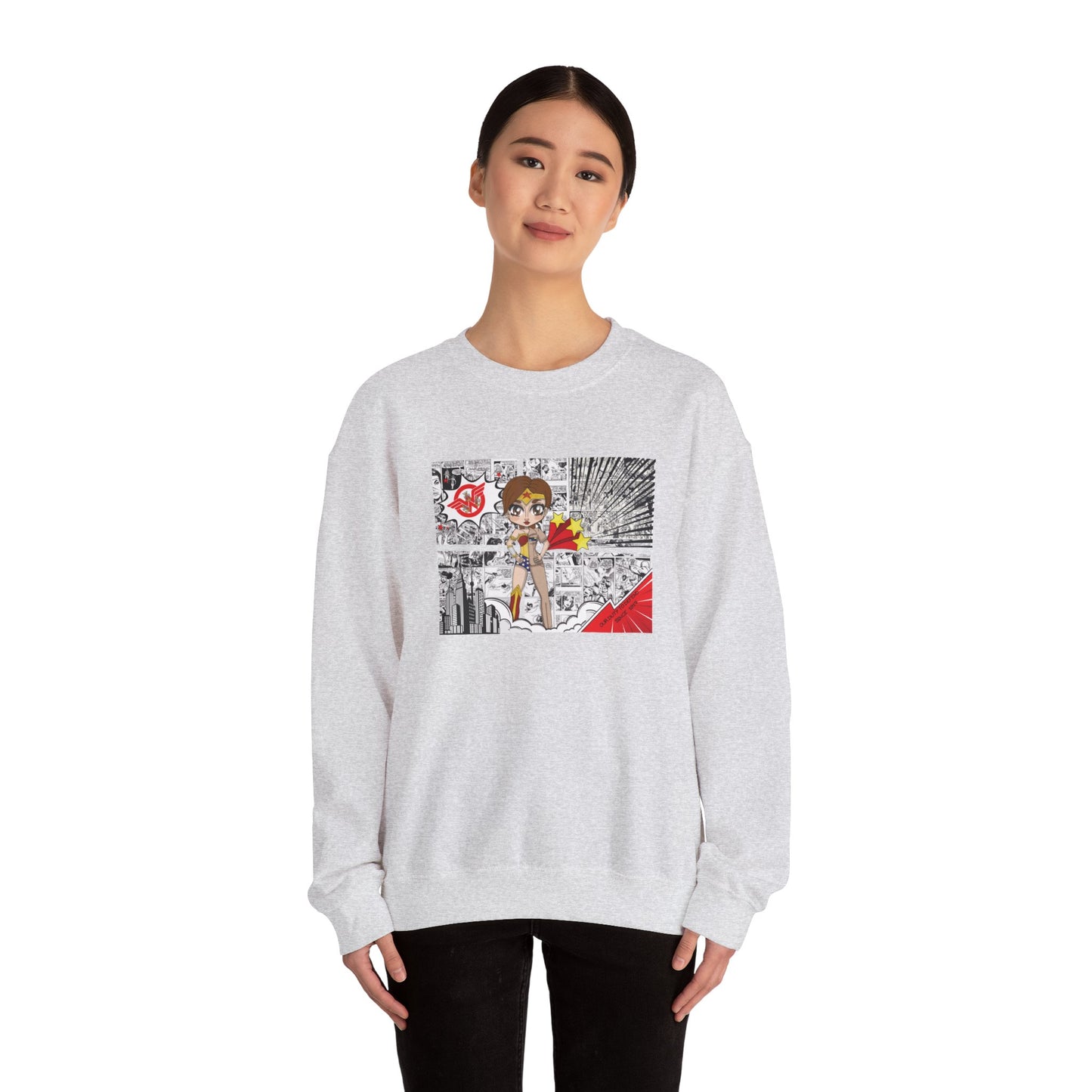 News Flash Comic V4 Crewneck Sweater