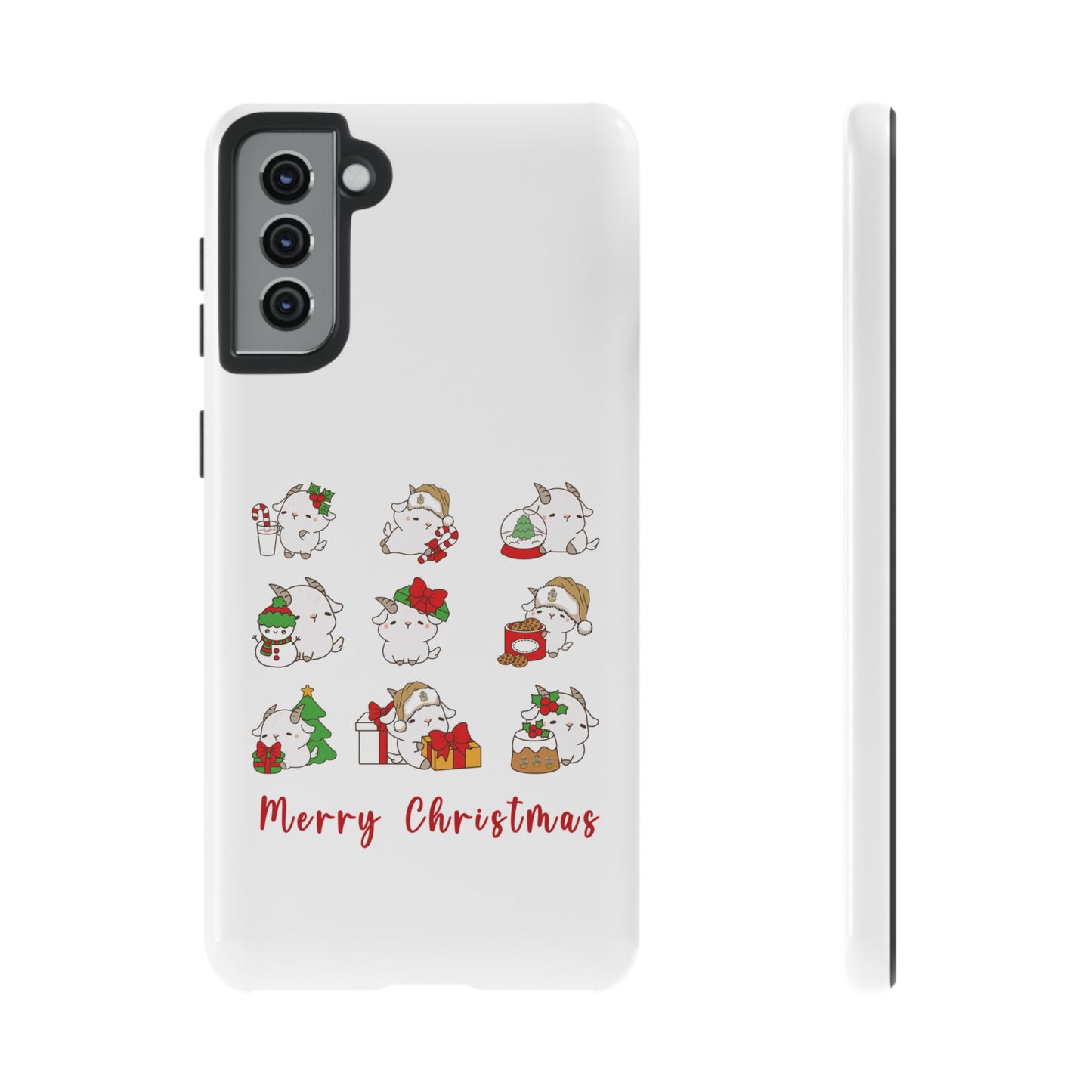 Hello Goat Christmas V3Tough Phone Case