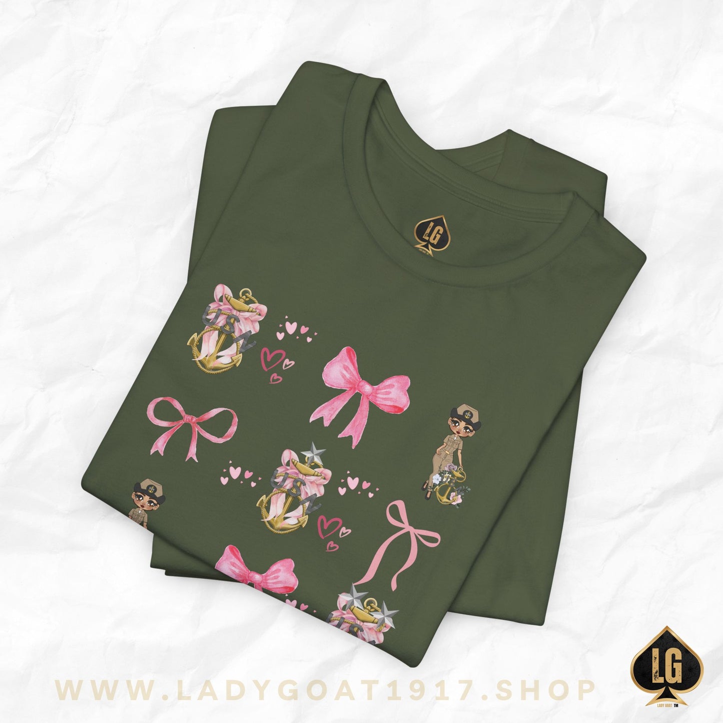 Lady Goat Coquette V7 Unisex Tee