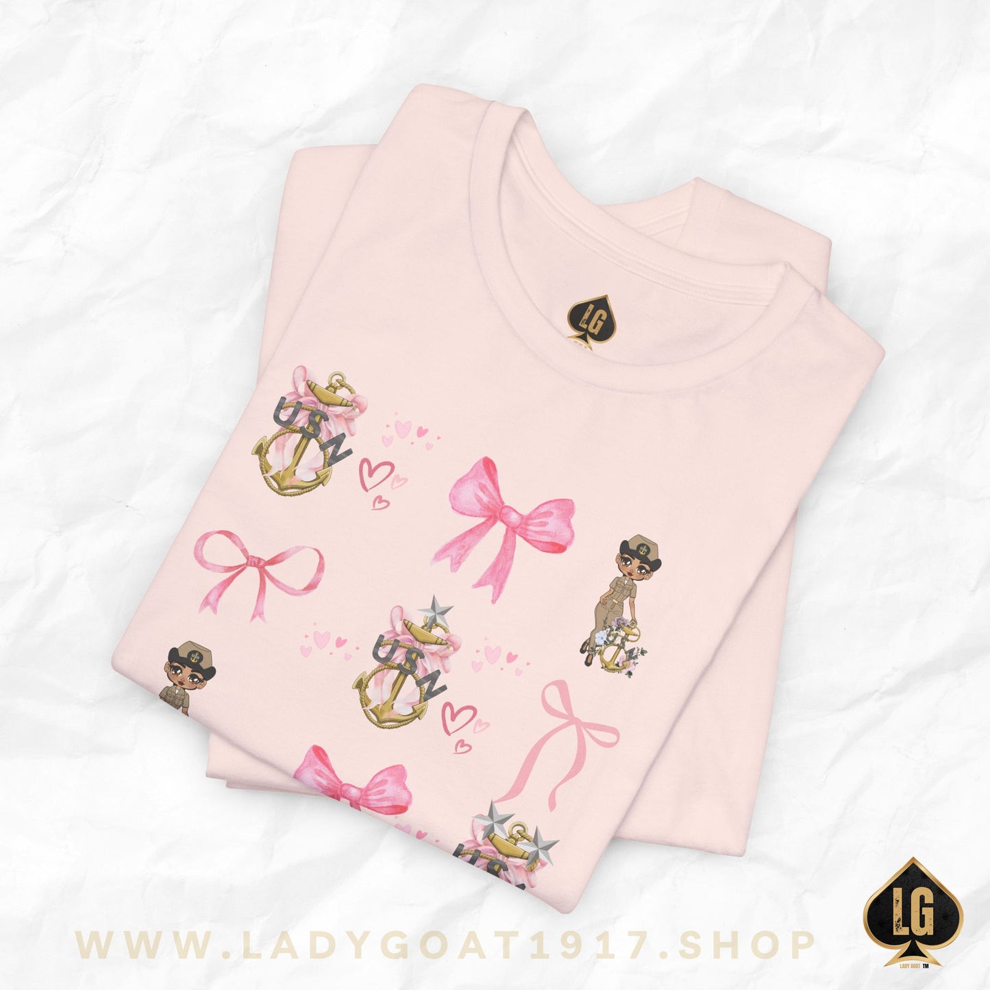 Lady Goat Coquette V1 Unisex Tee