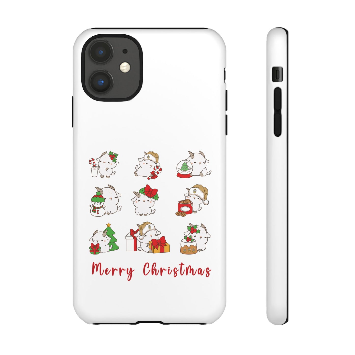 Hello Goat Christmas V3Tough Phone Case