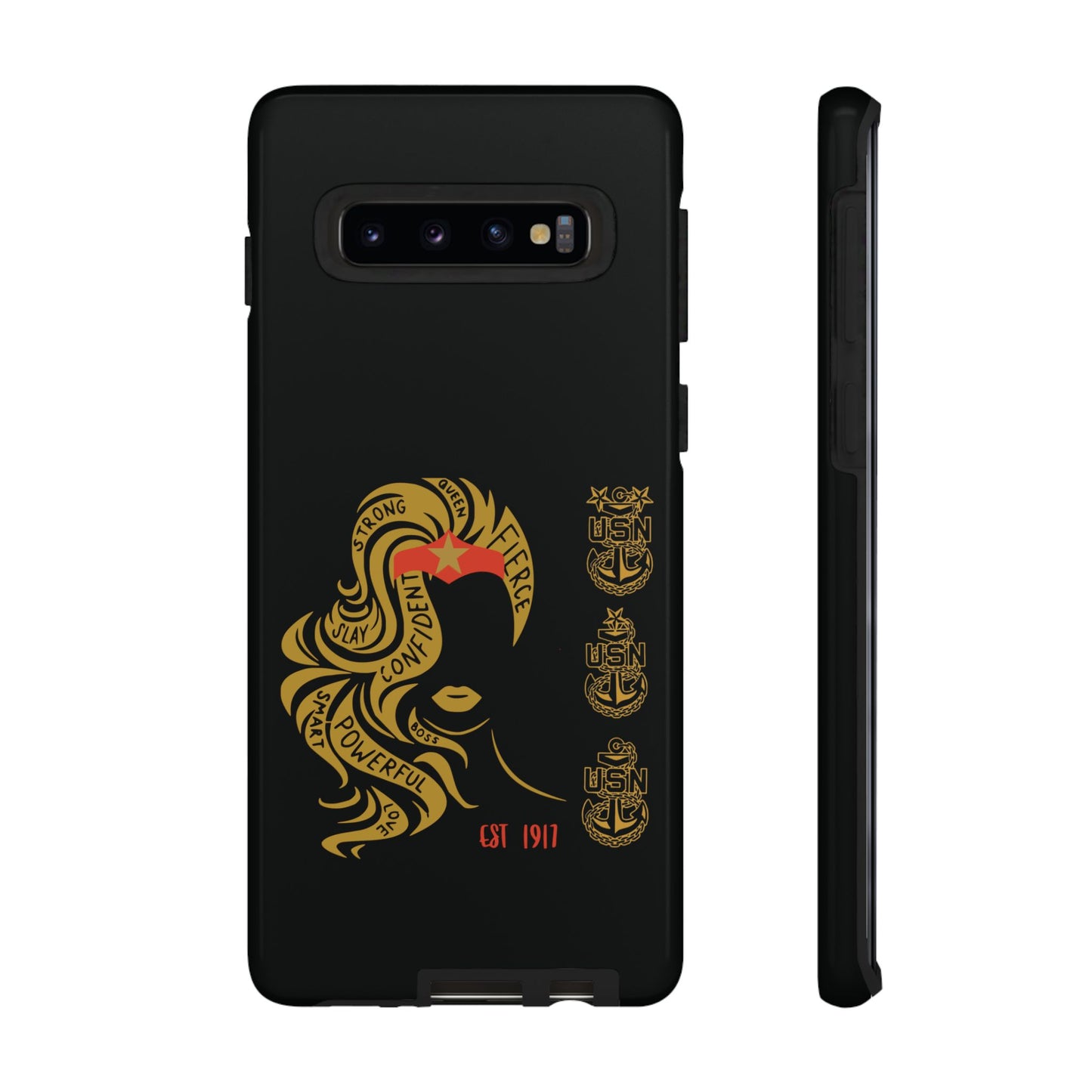 WW OG Long Hair Gold Phone Case