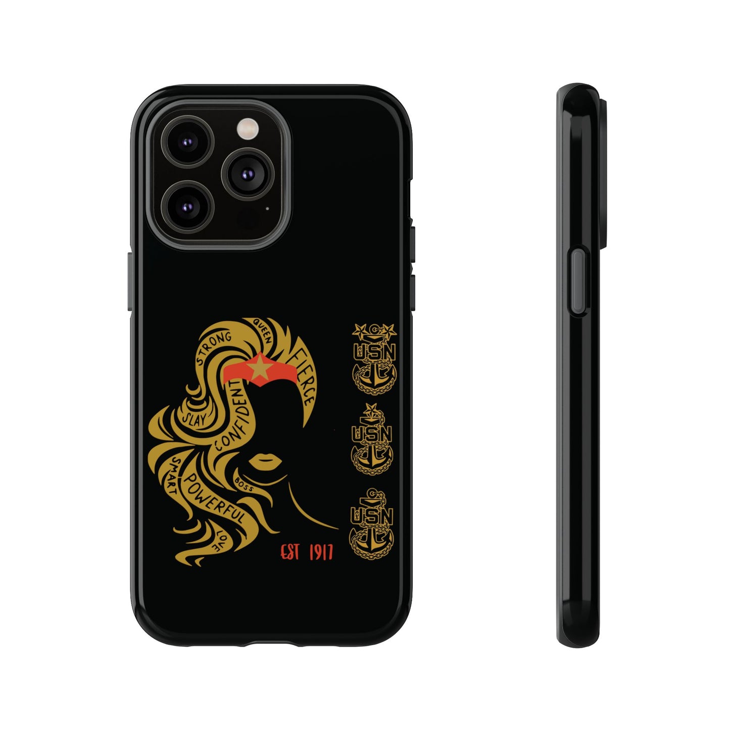 WW OG Long Hair Gold Phone Case