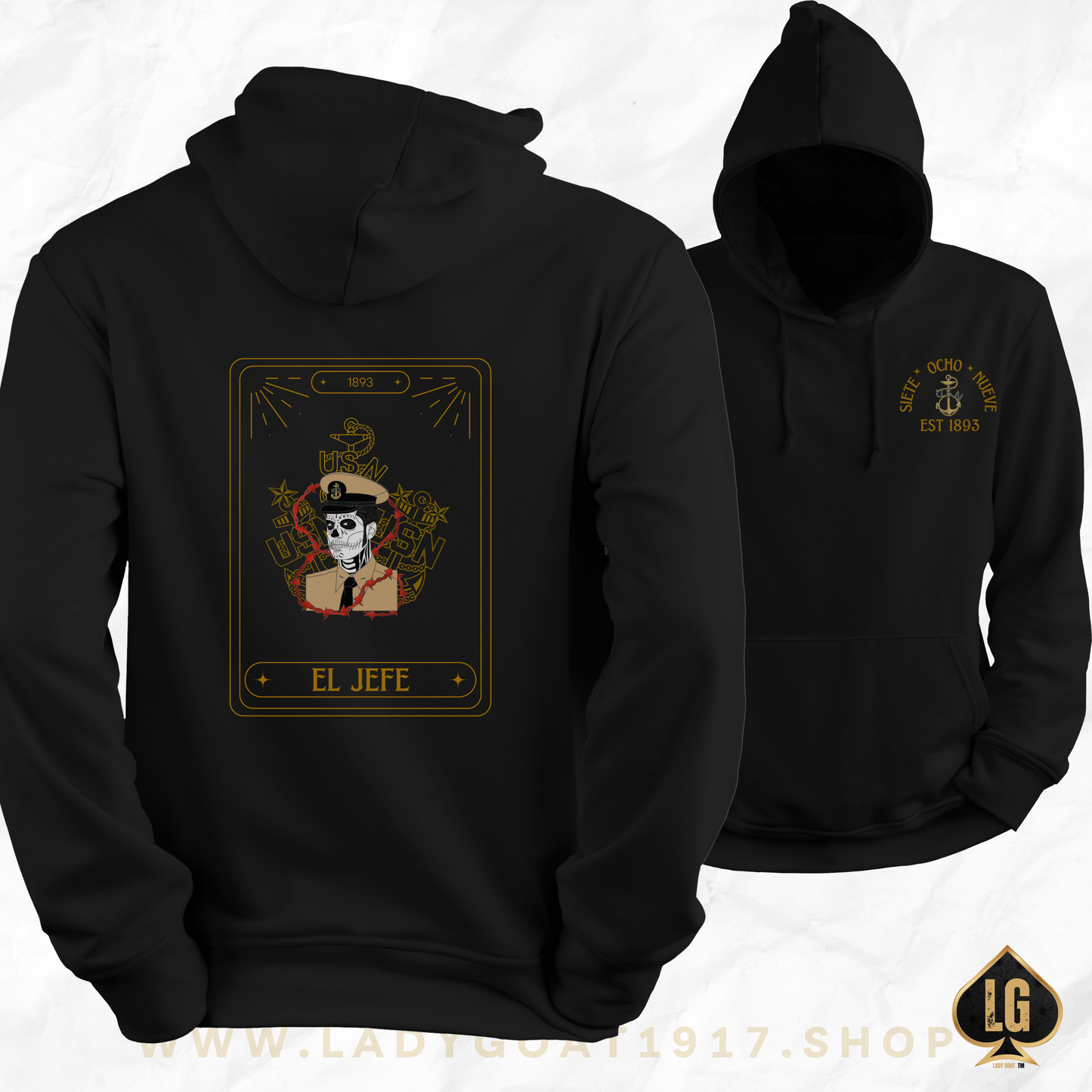 El Jefe  Unisex Hoodie