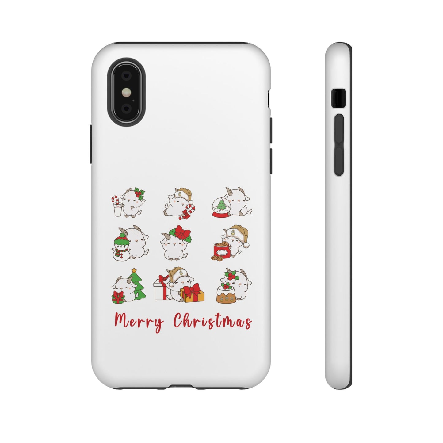 Hello Goat Christmas V3Tough Phone Case